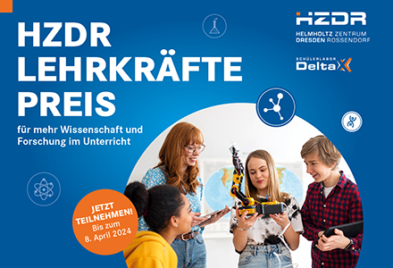 HZDR schreibt Lehrkräftepreis aus